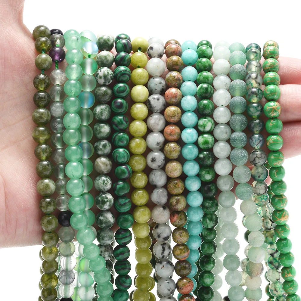 Бусины из натурального зеленого камня, нефрита, агата, бирюзы, бусины россыпью, зернистость, бусины ручной работы для браслета, Ожерелья 4-12 м...
Бусины из натурального зеленого камня, нефрита, агата, бирюзы, бусины россыпью, зернистость, бусины ручной работы для браслета, Ожерелья 4-12 м...