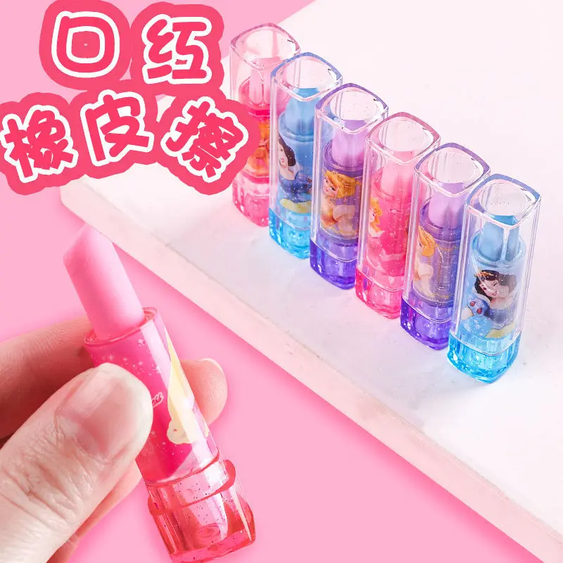 Kawaii Disney Eraser Princess Lipstick Shape Eraser Student Stationery Clean Without Leaving Marks Kindergarten Eraser Kids Toys
Kawaii Disney Eraser Princess Lipstick Shape Eraser Student Stationery Clean Without Leaving Marks Kindergarten Eraser Kids Toys