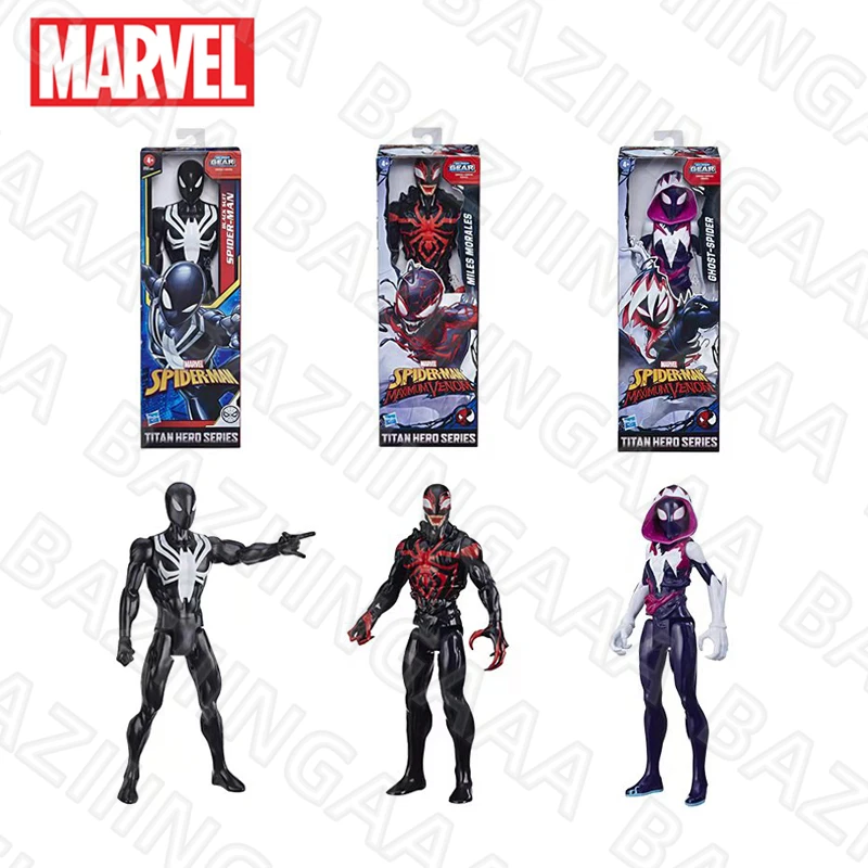 Marvel Super Hero Adventures Spiderman/Venom/Black Widow/Ghost-Spider Man/Venom 30.48cm Action Figure Toys Doll Hasbro Children
Marvel Super Hero Adventures Spiderman/Venom/Black Widow/Ghost-Spider Man/Venom 30.48cm Action Figure Toys Doll Hasbro Children