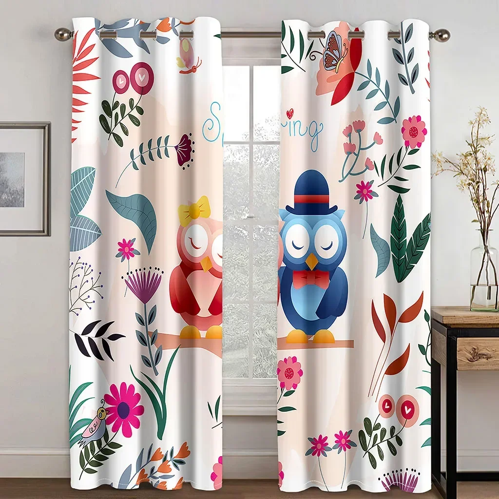 On Sale Cheap Kids Cartoon Owl Girls Boy Children's 2 Pieces Free Shipping Thin Curtains for Living Room Bedroom Window Decor
On Sale Cheap Kids Cartoon Owl Girls Boy Children's 2 Pieces Free Shipping Thin Curtains for Living Room Bedroom Window Decor