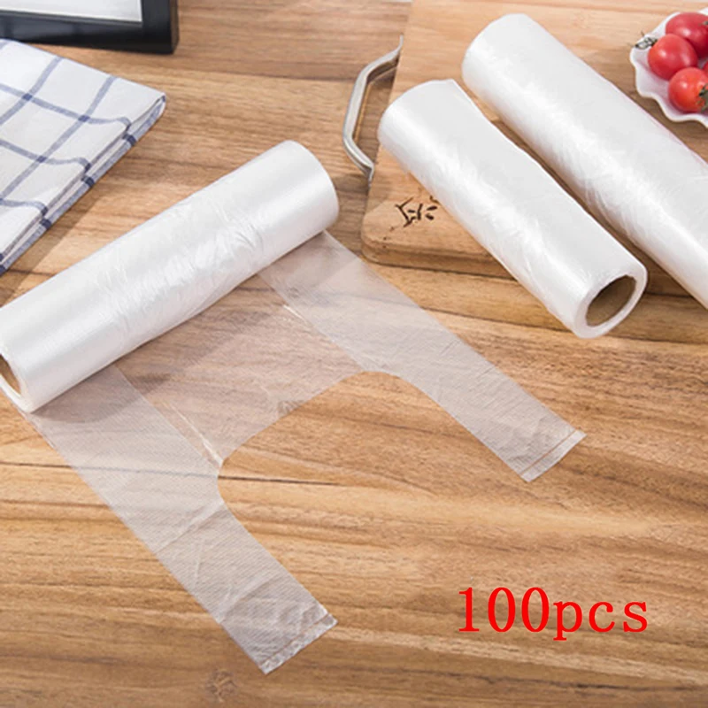 100Pcs/Roll Transparent Vest Style Roll Food Storage Bag Vacuum Sealer Food Saver Bag Home Kitchen Storage Organization
100Pcs/Roll Transparent Vest Style Roll Food Storage Bag Vacuum Sealer Food Saver Bag Home Kitchen Storage Organization