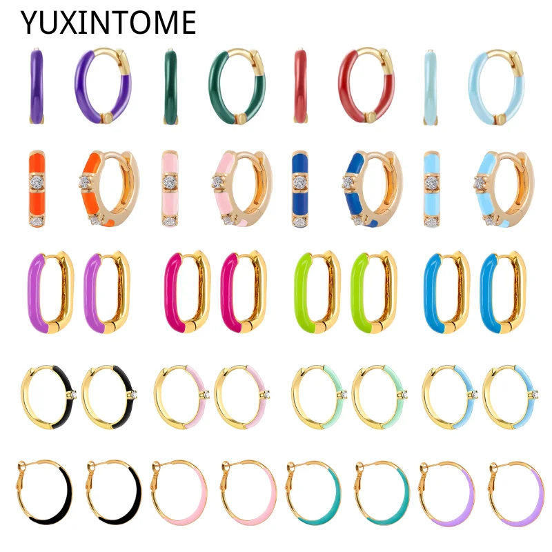 Multicolour Enamel Hoop Earrings for Women 925 Silver Needle Candy Color Huggie Earrings Trendy Party Girls Jewelry Gift
Multicolour Enamel Hoop Earrings for Women 925 Silver Needle Candy Color Huggie Earrings Trendy Party Girls Jewelry Gift