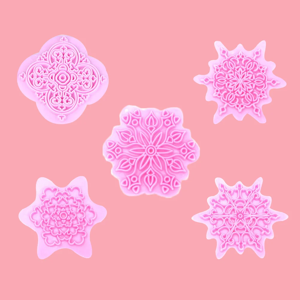 5pcs Christmas Lace Press Biscuit Mold Snowflake Embosser Cookie Cutter Bakeware Pastry Decoration Tool )
5pcs Christmas Lace Press Biscuit Mold Snowflake Embosser Cookie Cutter Bakeware Pastry Decoration Tool )