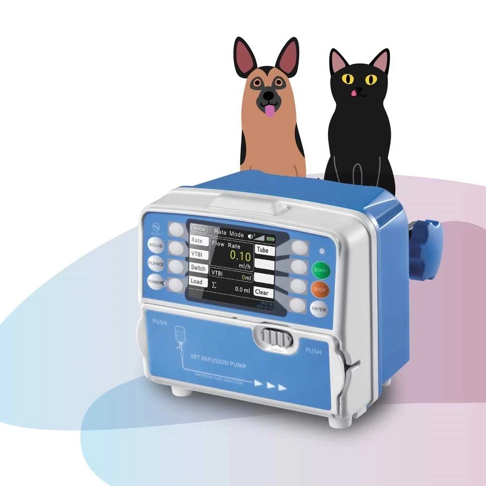 CE Approved Single Channel Portable LCD Display Electric Animal Veterinary Infusion Pump
CE Approved Single Channel Portable LCD Display Electric Animal Veterinary Infusion Pump