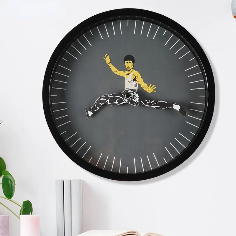 Bruce Lee Kung Fu Personality Wall Clock Creative Round Clock Bruce Lee Kung Fu Wall Clock Mute Wall Clock Home Decorations
Bruce Lee Kung Fu Personality Wall Clock Creative Round Clock Bruce Lee Kung Fu Wall Clock Mute Wall Clock Home Decorations