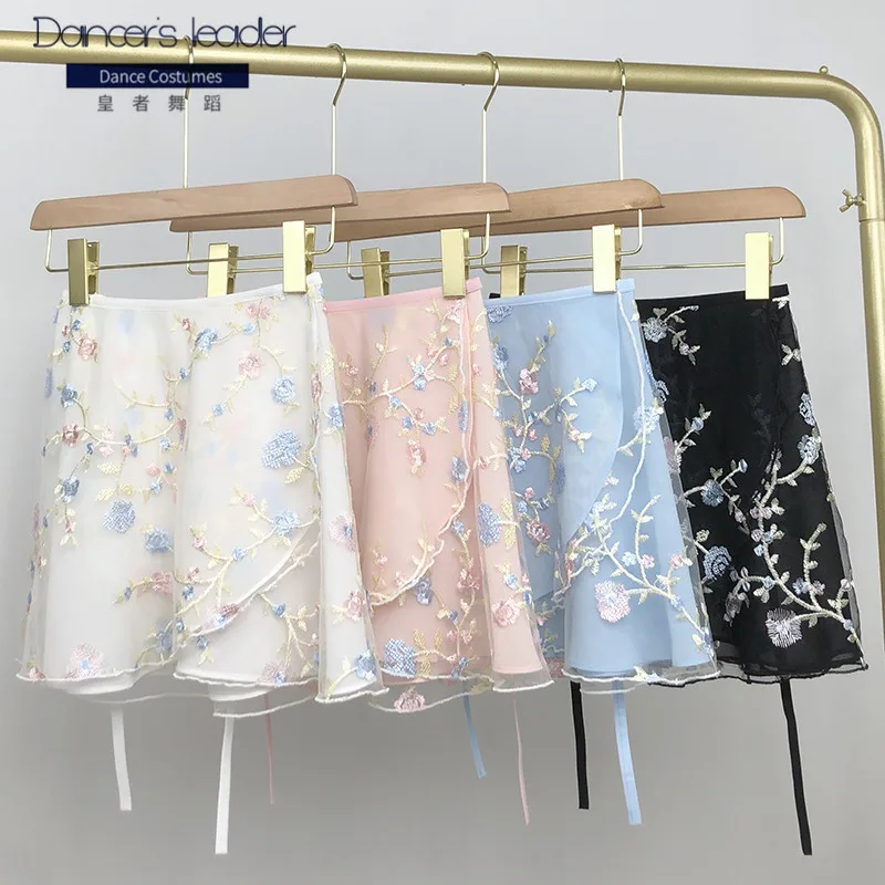 Ballet Short Skirt Flower Branch Embroidery Double Layer Women's Dance Skirt Gymnastics Practice Skirt Adult Ballet Lyric Skirt
Ballet Short Skirt Flower Branch Embroidery Double Layer Women's Dance Skirt Gymnastics Practice Skirt Adult Ballet Lyric Skirt