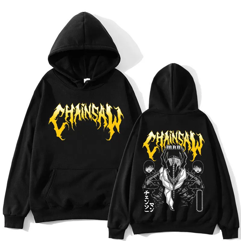 Anime Chainsaw Man Aki Denji Power Metal Hoodie Manga Double Sided Graphic Sweatshirt Men's Women's Hip Hop Hoodies Couples
Anime Chainsaw Man Aki Denji Power Metal Hoodie Manga Double Sided Graphic Sweatshirt Men's Women's Hip Hop Hoodies Couples