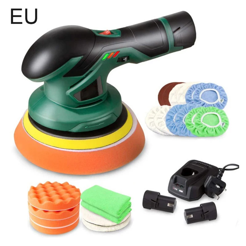 New Car Polishing Machine 12V Electric Cordless Polisher Rechargeable Orbit Polisher Variable Speed For Car Waxing Buffing Tools
New Car Polishing Machine 12V Electric Cordless Polisher Rechargeable Orbit Polisher Variable Speed For Car Waxing Buffing Tools