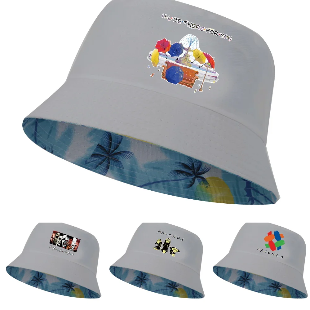 New Double-sided Wear Fishing Hat Fisherman Cap for Boys/Girls Outdoot Friends Print Bucket Hats Summer Women Men's Travel Hat
New Double-sided Wear Fishing Hat Fisherman Cap for Boys/Girls Outdoot Friends Print Bucket Hats Summer Women Men's Travel Hat