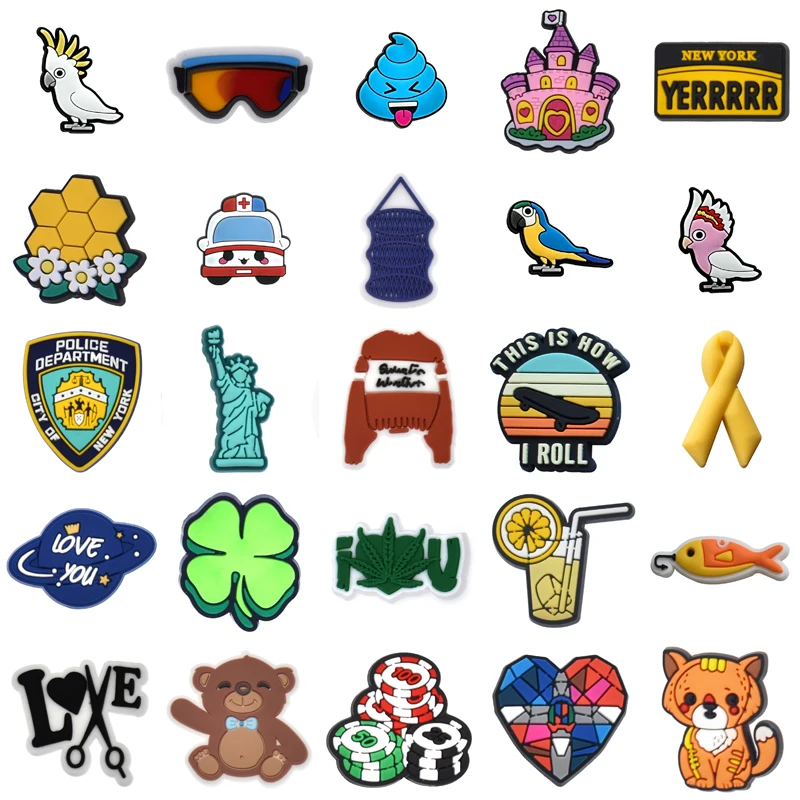 Packs Shoe Charms Shoes Accessories Women Charm Men Girl Boy Kids Wholesale Bulk Para Pins Decorations for Crocs Set Jeans Gifts
Packs Shoe Charms Shoes Accessories Women Charm Men Girl Boy Kids Wholesale Bulk Para Pins Decorations for Crocs Set Jeans Gifts