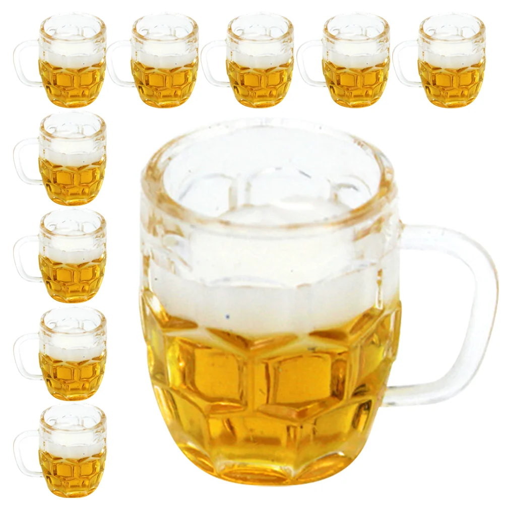 10 Pcs Simulation Beer Mini Photo Props Home Decoration Mug Kids Model Tiny House Resin Miniature Mugs Child Miniatures
10 Pcs Simulation Beer Mini Photo Props Home Decoration Mug Kids Model Tiny House Resin Miniature Mugs Child Miniatures