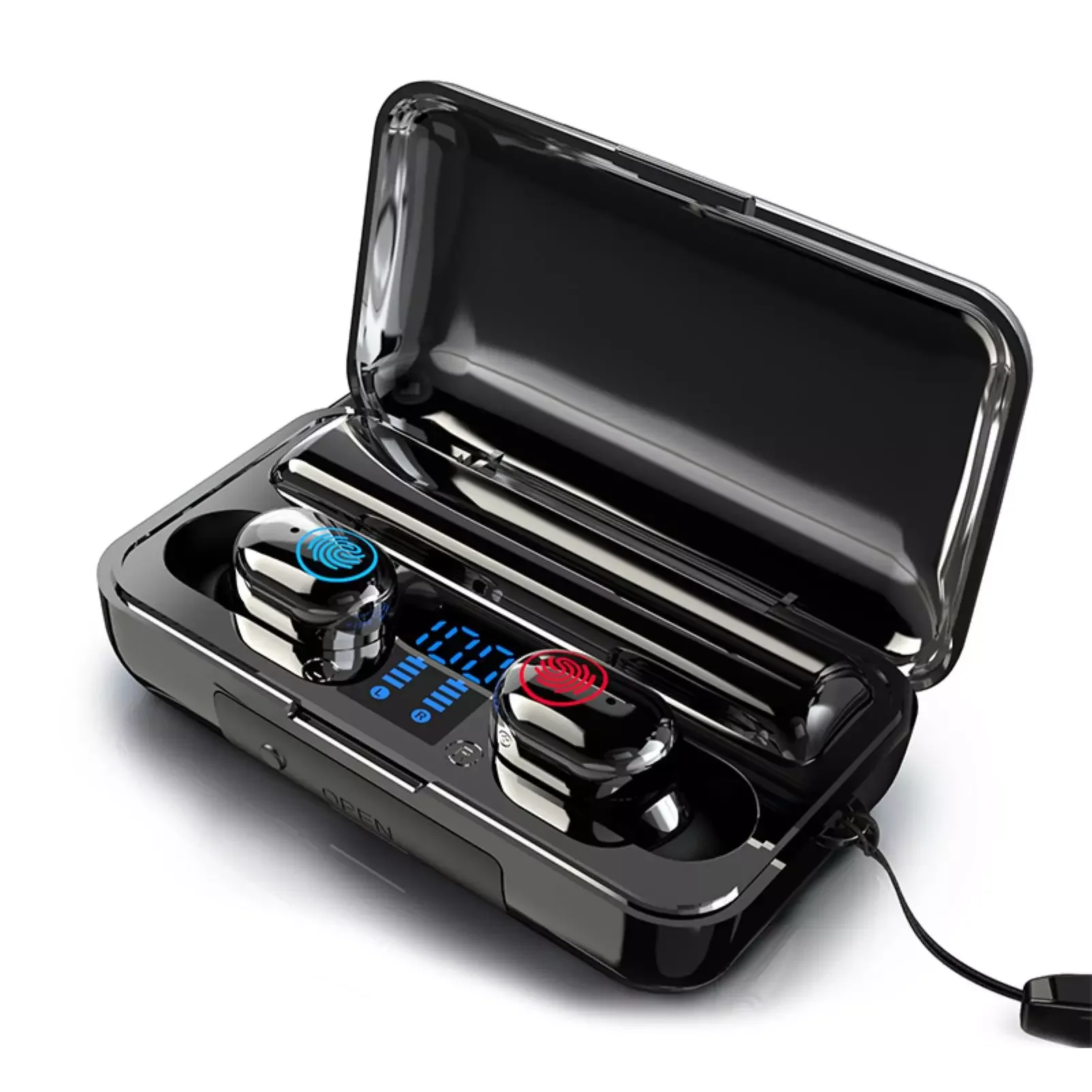 A19 Bluetooth Earphones True Wireless Headphones 5.0 in-Ear Earbuds Mini Headset Stereo Sound Sport Earpiece Touch Control
A19 Bluetooth Earphones True Wireless Headphones 5.0 in-Ear Earbuds Mini Headset Stereo Sound Sport Earpiece Touch Control