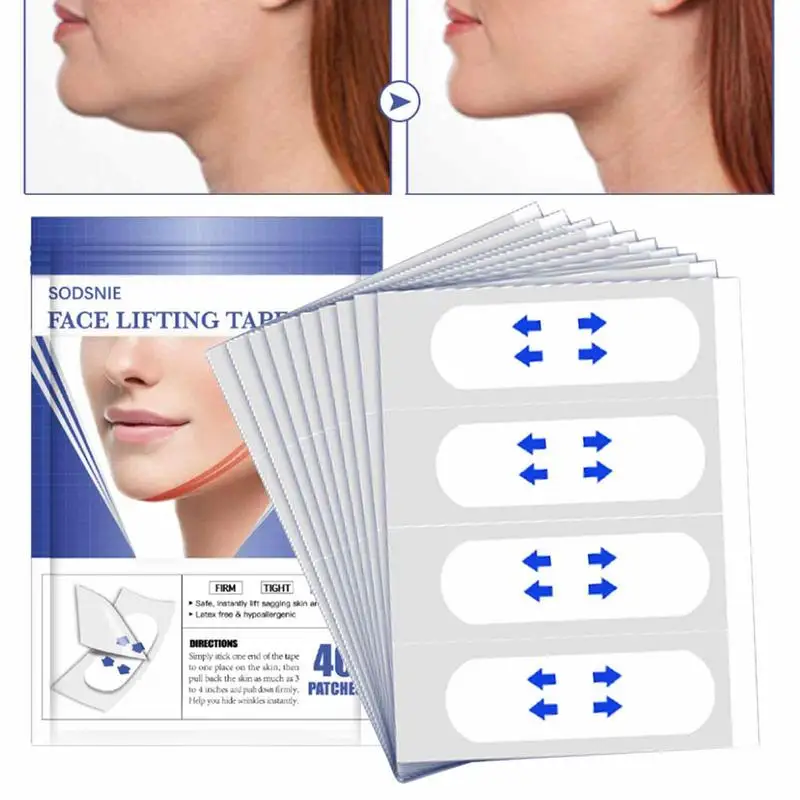 Face Lifting Tape Face Tape Lifting Invisible 40 Pcs Ultra Thin Face Stickers For Facial Neck Lift Reduce Double Chin Lifting
Face Lifting Tape Face Tape Lifting Invisible 40 Pcs Ultra Thin Face Stickers For Facial Neck Lift Reduce Double Chin Lifting