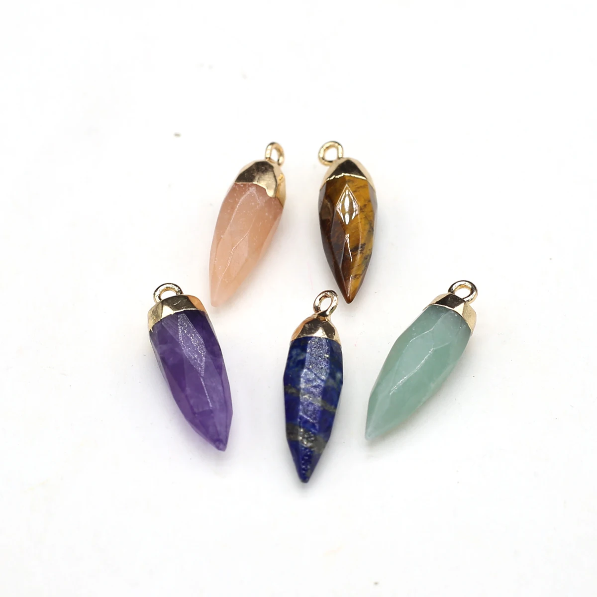 1/2/4/6pcs Crystal Gemstone Cone Reiki Wild Pendant DIY Women's Necklace Mobile Phone Pendant Earrings Accessories Gift Jewelry
1/2/4/6pcs Crystal Gemstone Cone Reiki Wild Pendant DIY Women's Necklace Mobile Phone Pendant Earrings Accessories Gift Jewelry