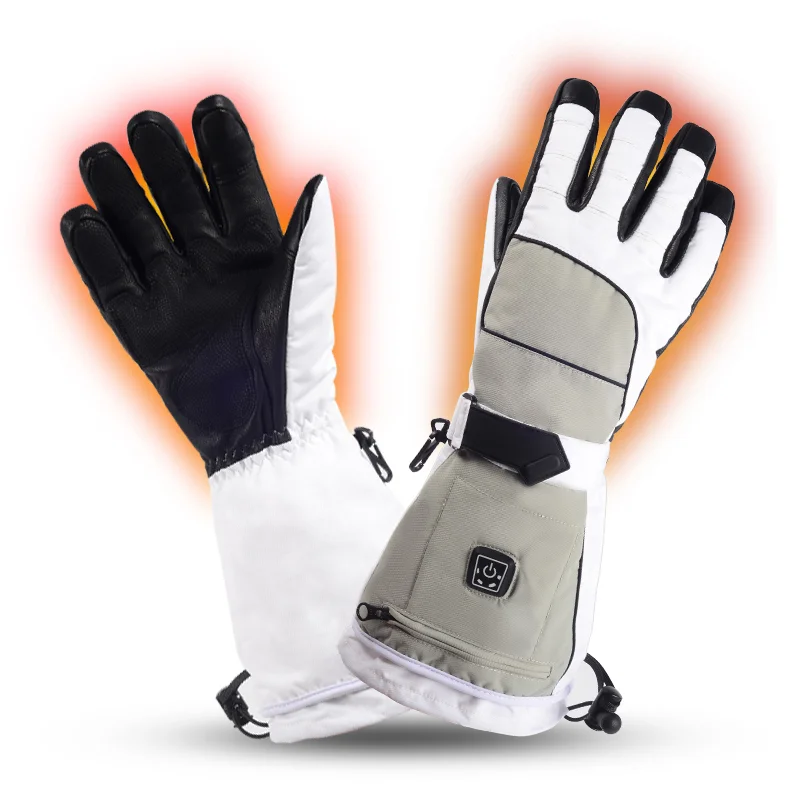Thin Snowboard Electric Rechargeable Heating Gloves for 7V Battery
Thin Snowboard Electric Rechargeable Heating Gloves for 7V Battery