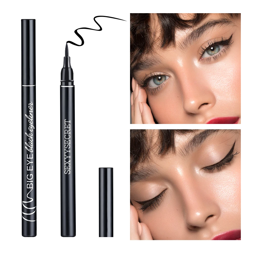 Black Eyeliner Liquid Pen Waterproof Long Lasting Quick Drying Smooth Makeup Beauty Matte Eyeliner Stamp Eye Pencil 1pc
Black Eyeliner Liquid Pen Waterproof Long Lasting Quick Drying Smooth Makeup Beauty Matte Eyeliner Stamp Eye Pencil 1pc