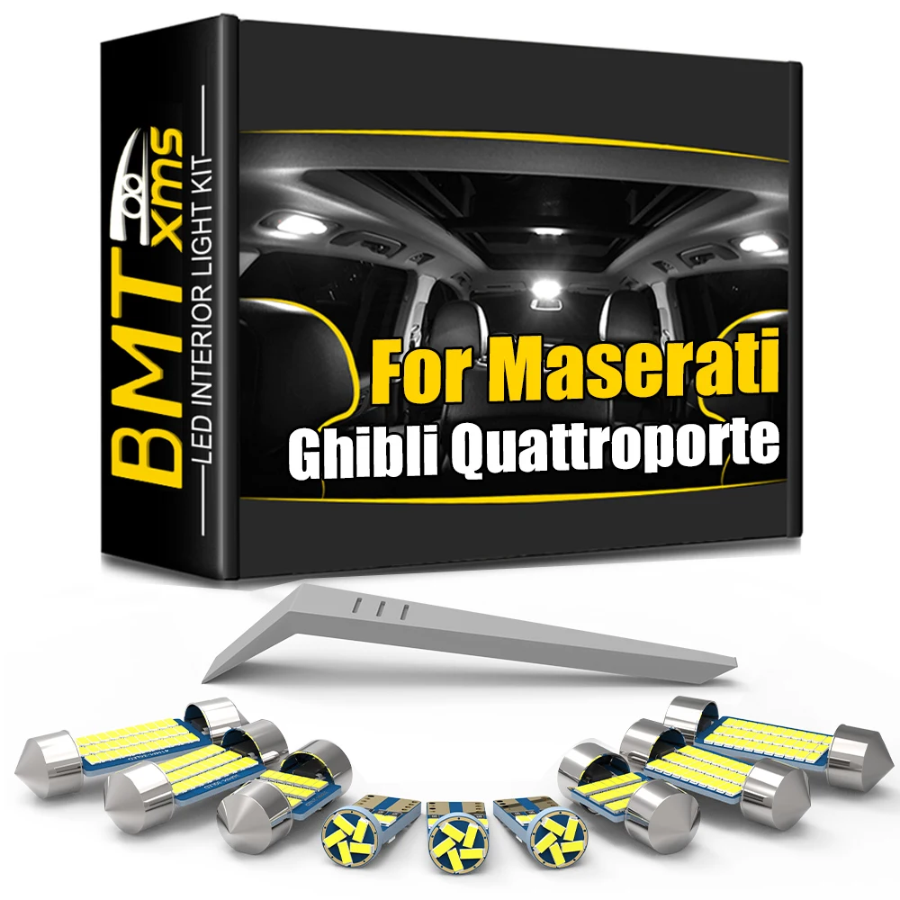 BMTxms LED Interior Lights Kit For Maserati Quattroporte AM337 M139 M156 Ghibli M157 GranTurismo M145 3200 4200 GT 3200GT 4200GT
BMTxms LED Interior Lights Kit For Maserati Quattroporte AM337 M139 M156 Ghibli M157 GranTurismo M145 3200 4200 GT 3200GT 4200GT