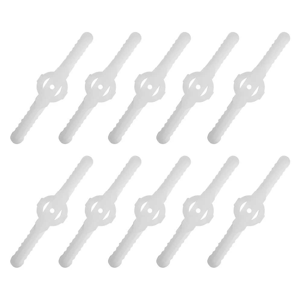10Pcs 139mm MultiplePlastic Grass Trimmer Blades Replacement For Garden Scenes Trimmers Lawn Mowers Electric Grass Trimmer
10Pcs 139mm MultiplePlastic Grass Trimmer Blades Replacement For Garden Scenes Trimmers Lawn Mowers Electric Grass Trimmer
