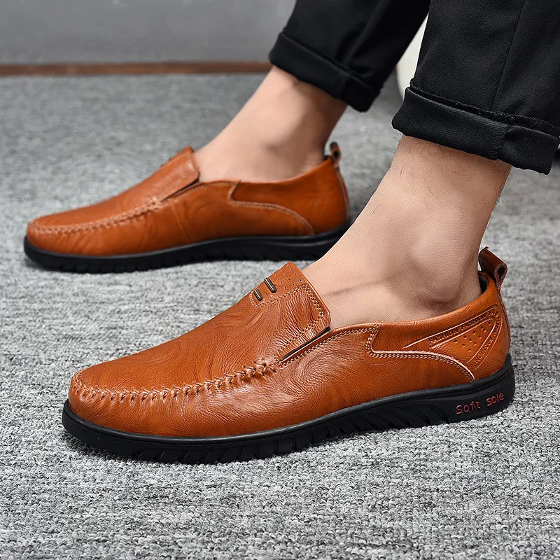 2023 Summer Brown Comfortable Flats Mens Loafers Shoes Casual Driving Shoes For Men Size 37-47 Breathable Shoes chaussure homme
2023 Summer Brown Comfortable Flats Mens Loafers Shoes Casual Driving Shoes For Men Size 37-47 Breathable Shoes chaussure homme