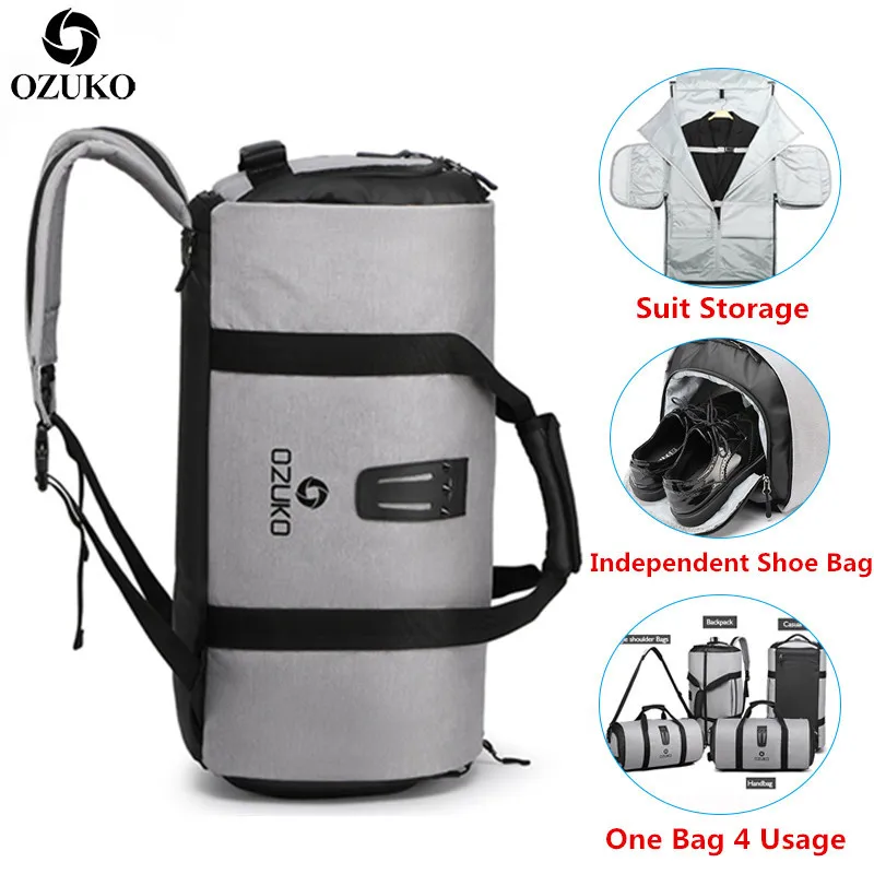 OZUKO Suit storage bag Multifunction Men Suit Travel Bag Large Capacity Waterproof Duffle Bag for Trip Hand Luggage Bags
OZUKO Suit storage bag Multifunction Men Suit Travel Bag Large Capacity Waterproof Duffle Bag for Trip Hand Luggage Bags