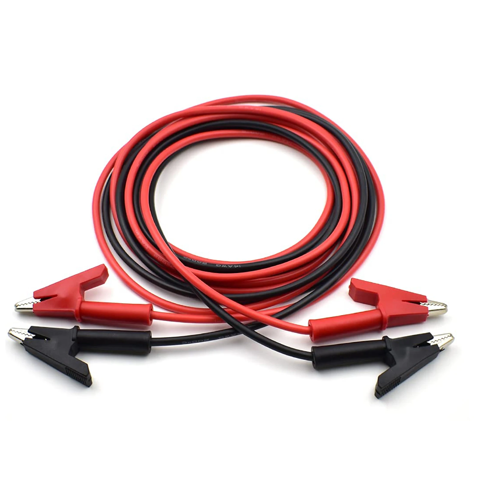 2PCS 14 AWG 1500V 20A Alligator Clips Test Leads Silicone Wire Cable For Multimeter Electrical Testing Meauring Tools
2PCS 14 AWG 1500V 20A Alligator Clips Test Leads Silicone Wire Cable For Multimeter Electrical Testing Meauring Tools