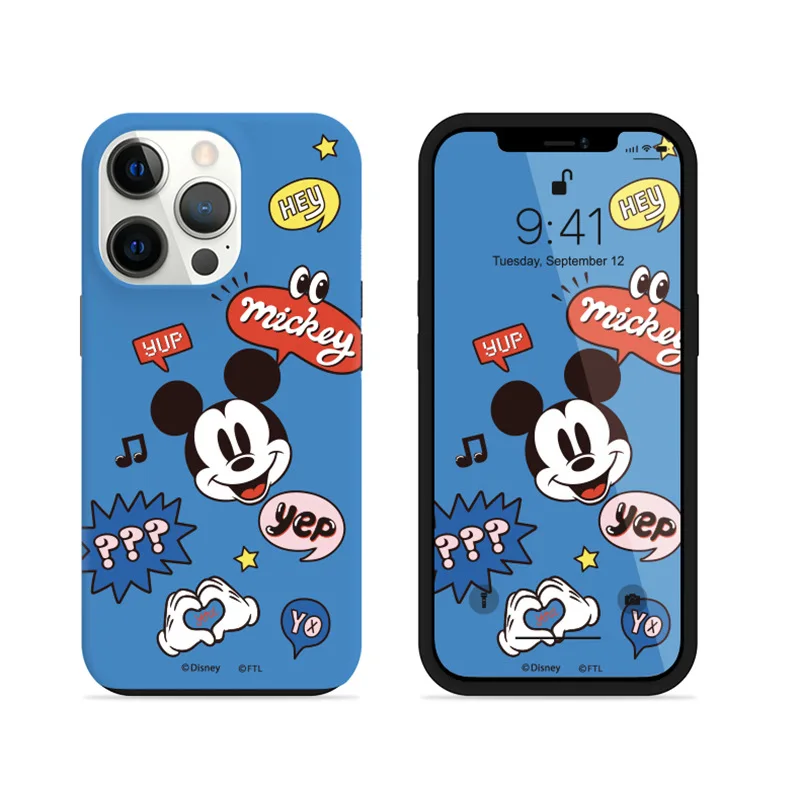 Couple cartoon Minnie and Mickey double layer suitable for iPhone13promax mobile phone shell apple 12 protective cover 11 
Couple cartoon Minnie and Mickey double layer suitable for iPhone13promax mobile phone shell apple 12 protective cover 11
