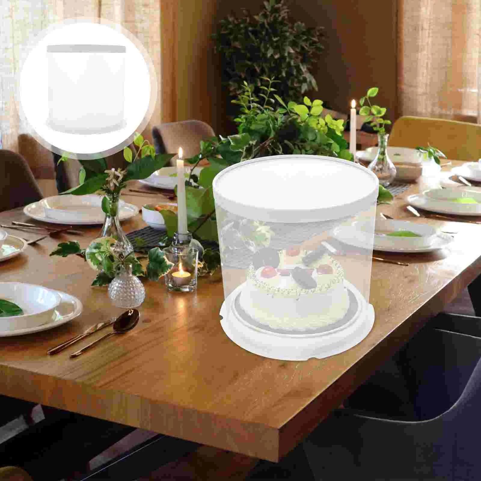 Cake Box Carrier Boxes Clear Cupcake Container Packaging Round Bakery Transparent Holder Keeper Dessert Lid Wedding Gift Dome
Cake Box Carrier Boxes Clear Cupcake Container Packaging Round Bakery Transparent Holder Keeper Dessert Lid Wedding Gift Dome