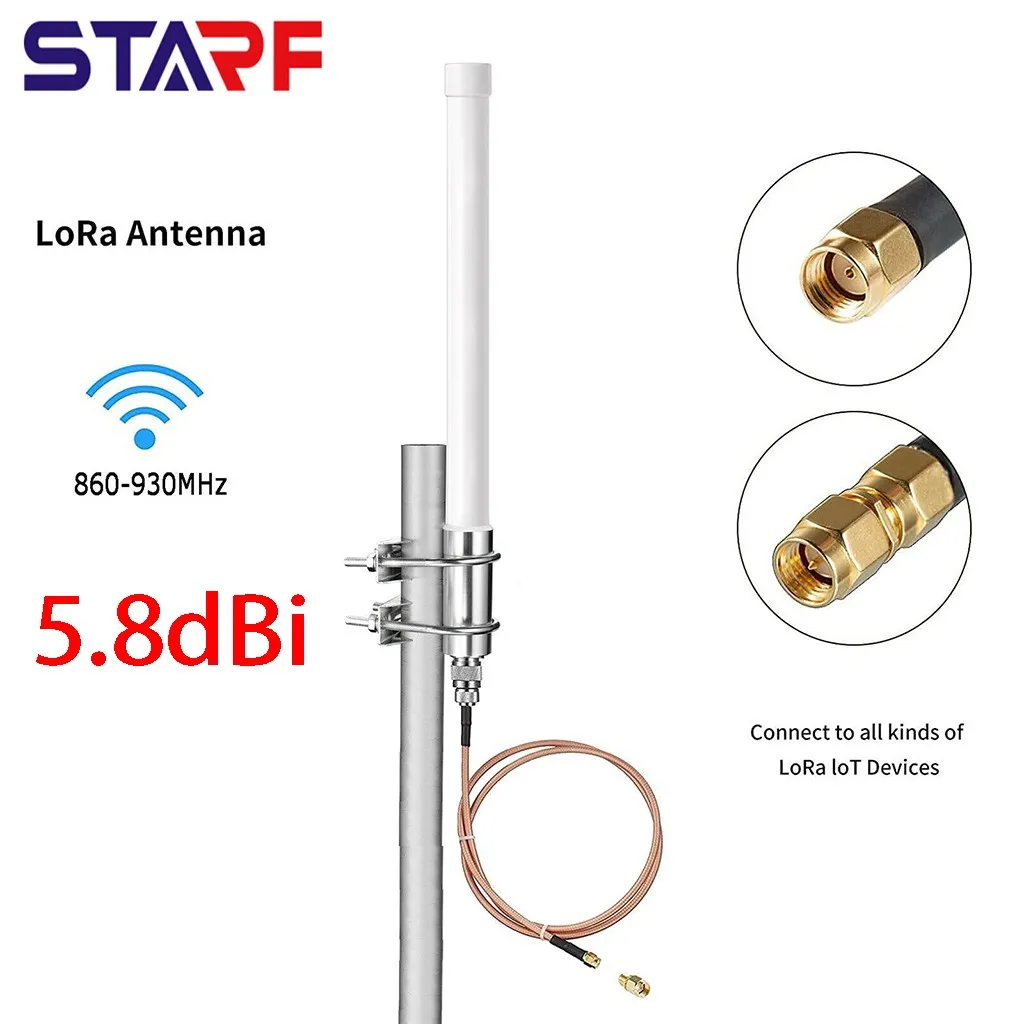 5.8dbi 860-930MHz Glass Fiber Antenna Kit N-Female To RP-SMA-Male RG142 Helium HNT Mining Hotspot Miner Helium HNT Mining
5.8dbi 860-930MHz Glass Fiber Antenna Kit N-Female To RP-SMA-Male RG142 Helium HNT Mining Hotspot Miner Helium HNT Mining