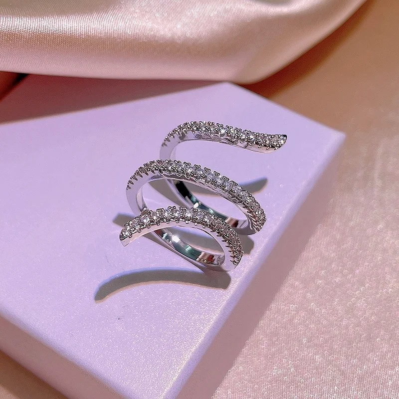 RAKOL Shiny White Cubic Zirconia Geometric Wrap Finger Rings for Women Bridal Engagement Ring Party Gifts Fashion Jewelry
RAKOL Shiny White Cubic Zirconia Geometric Wrap Finger Rings for Women Bridal Engagement Ring Party Gifts Fashion Jewelry