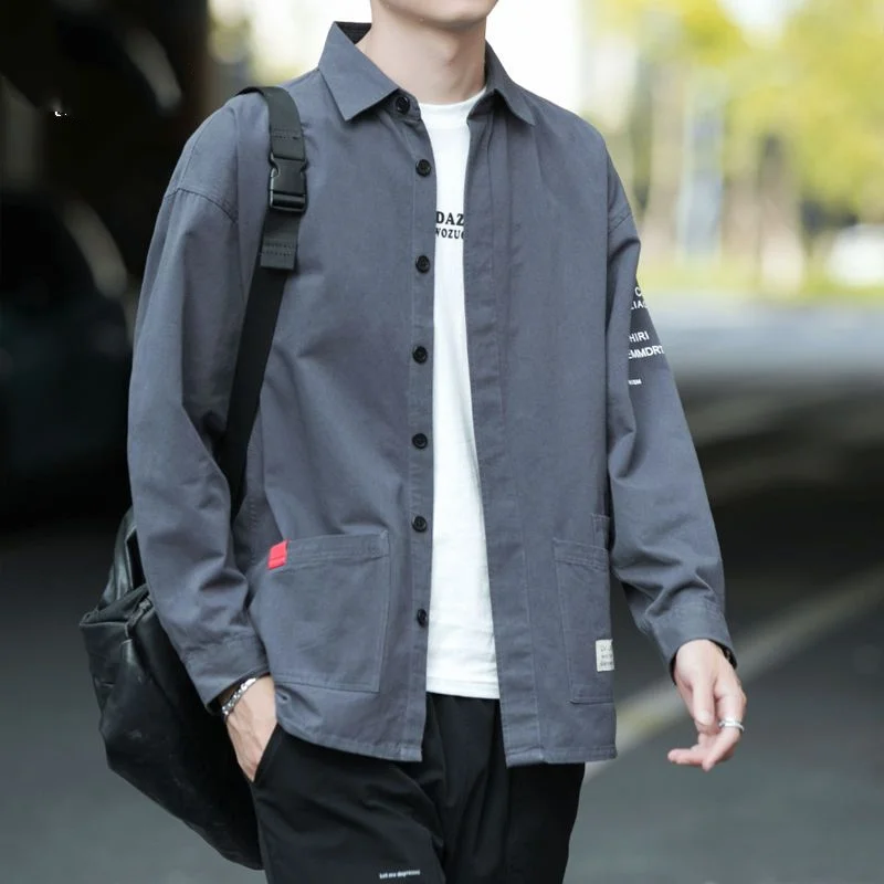 2023 Spring Autumn Solid Color Fashion Pure Cotton Shirt Man Turn-down Collar Single Breasted Long Sleeve Cardigan Casual Tops
2023 Spring Autumn Solid Color Fashion Pure Cotton Shirt Man Turn-down Collar Single Breasted Long Sleeve Cardigan Casual Tops
