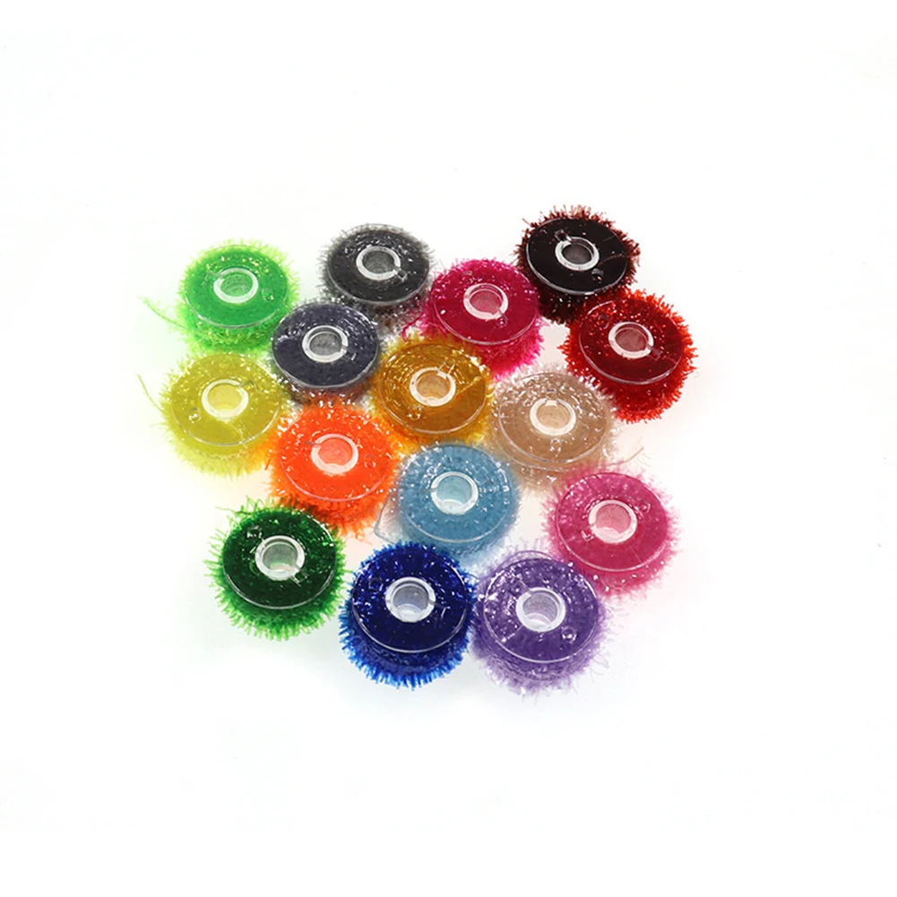 15pcs 5m/Roll Fly Tinsel Chenille Line Crystal Flash Tinsel Tying Streamers Material Flies Streamers Random Color Fishing Tackle
15pcs 5m/Roll Fly Tinsel Chenille Line Crystal Flash Tinsel Tying Streamers Material Flies Streamers Random Color Fishing Tackle