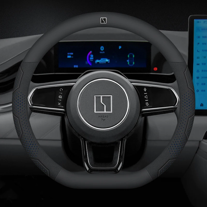 Для Zeekr 001 007 009 X 7X 2023 2024, автомобильный замшевый чехол из углеродного волокна, дышащий и противоскользящий чехол на руль, аксессуары
Для Zeekr 001 007 009 X 7X 2023 2024, автомобильный замшевый чехол из углеродного волокна, дышащий и противоскользящий чехол на руль, аксессуары