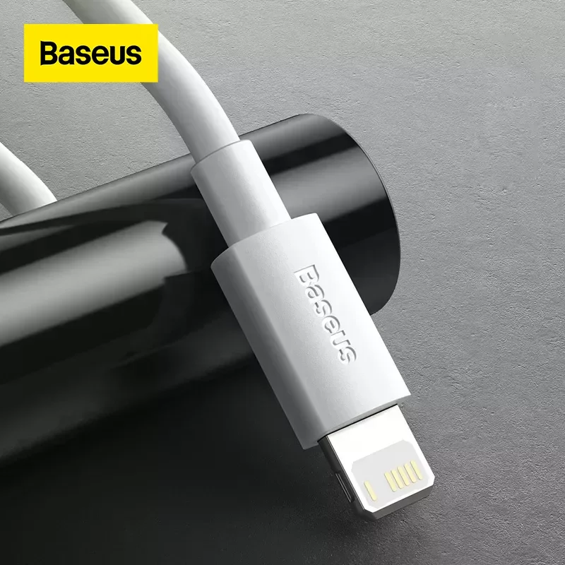 

USB-кабель Baseus для iPhone 12 11 11 Pro 8 XR 2,4 А, быстрая зарядка USB для iPhone, кабель для передачи данных, зарядный кабель для телефона, провод, шнур