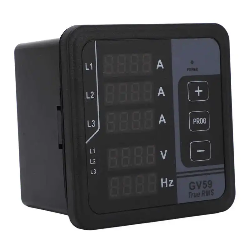 Generator Voltmeter 165-265V Current Frequency Meter Tester Monitor for 3 Phase Generator Engine Part Accessories 
Generator Voltmeter 165-265V Current Frequency Meter Tester Monitor for 3 Phase Generator Engine Part Accessories