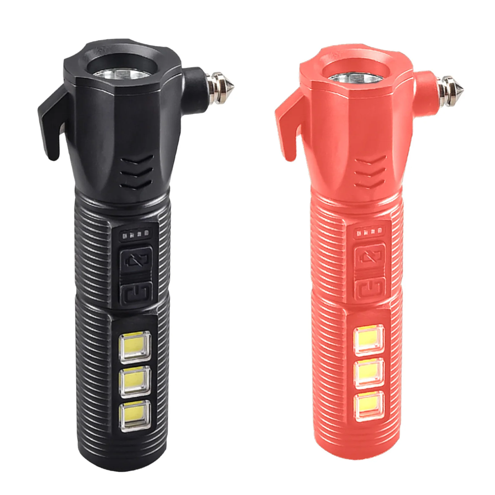 1PC Multifunctional Car Safety Hammer USB Flashlight Car Window Breaker Car Escape Tool With Built-in Seat Belt Cutter
1PC Multifunctional Car Safety Hammer USB Flashlight Car Window Breaker Car Escape Tool With Built-in Seat Belt Cutter