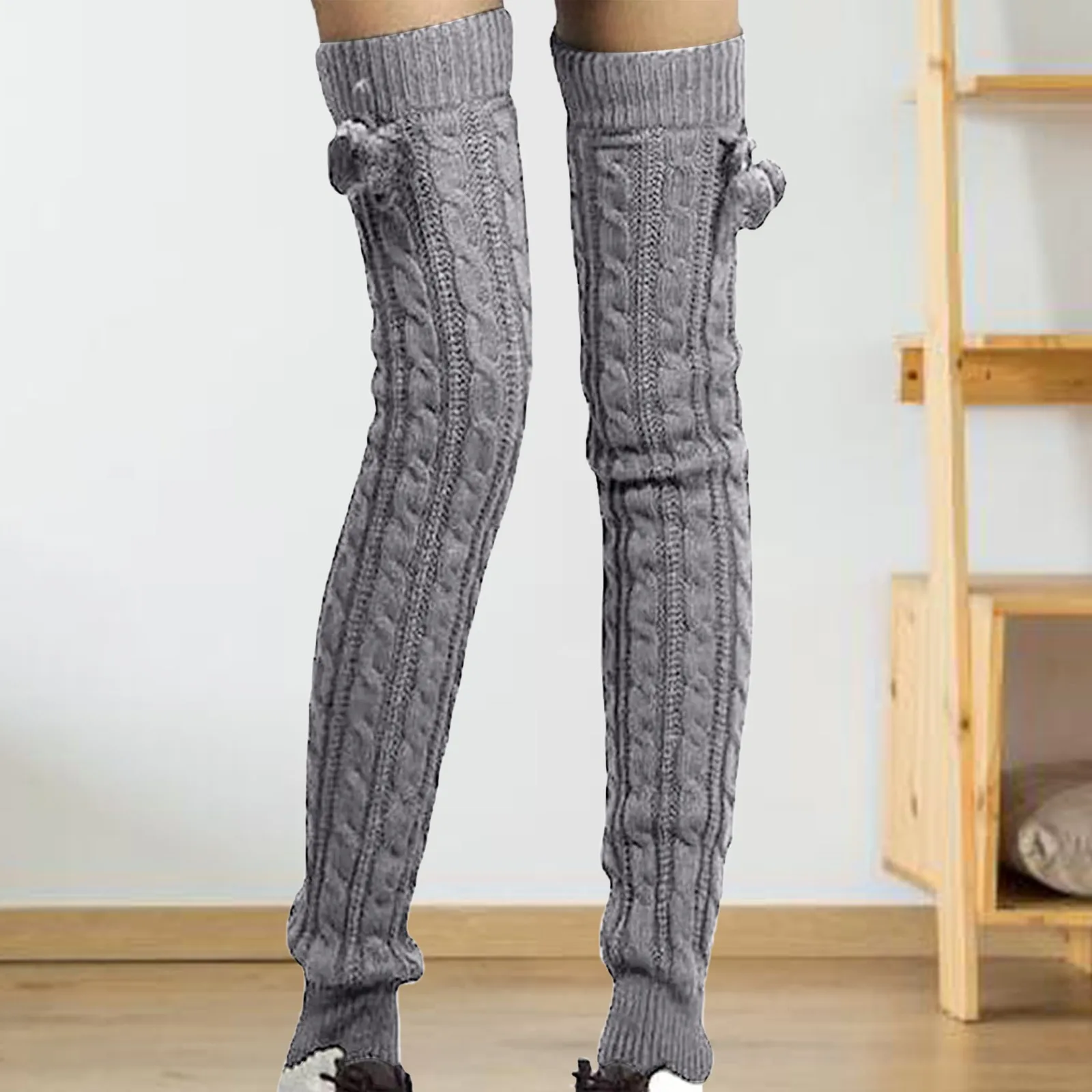 Autumn Winter Women Over Knee Socks Ladies Teen Girls High Tube Knitted Socks Warm Kawaii Braided Knitted Long Stockings
Autumn Winter Women Over Knee Socks Ladies Teen Girls High Tube Knitted Socks Warm Kawaii Braided Knitted Long Stockings