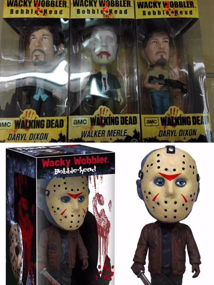NECA Jason Vinyl Doll Model Figures Murderer Jason Shake one's Head 18CM Children's Toys Gifts Collect Toys
NECA Jason Vinyl Doll Model Figures Murderer Jason Shake one's Head 18CM Children's Toys Gifts Collect Toys