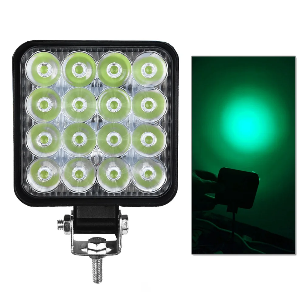48W 16-LED Work Light Bar Floodlight Car ATV Off-Road Driving Fog Lamp 12V / 24V 3W 1000LM IP 67 6000K High Intensity LEDs
48W 16-LED Work Light Bar Floodlight Car ATV Off-Road Driving Fog Lamp 12V / 24V 3W 1000LM IP 67 6000K High Intensity LEDs