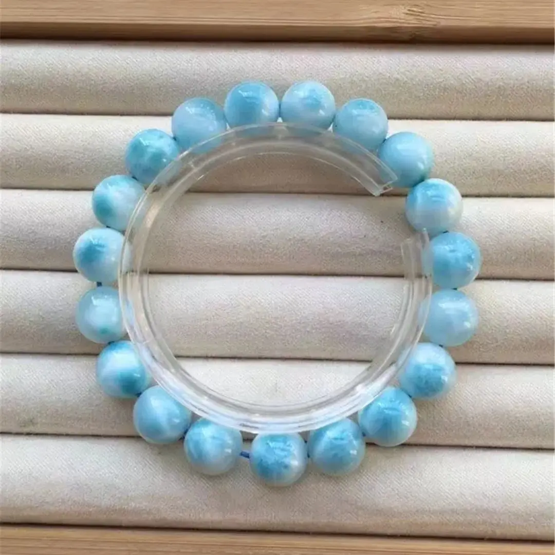 Браслет из натурального синего ларимара, украшение для мужчин и женщин, подарок для красоты, с кристаллами, энергетический камень, круглые бусины, нитки AAAAA, 10 мм
Браслет из натурального синего ларимара, украшение для мужчин и женщин, подарок для красоты, с кристаллами, энергетический камень, круглые бусины, нитки AAAAA, 10 мм