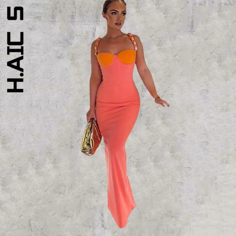 H.Aic S Fashion Dress Women Holiday Strapless Sexy Bodycon Maxi Dress Women Sleeveless Backless Long Party Dress Soft Female 
H.Aic S Fashion Dress Women Holiday Strapless Sexy Bodycon Maxi Dress Women Sleeveless Backless Long Party Dress Soft Female