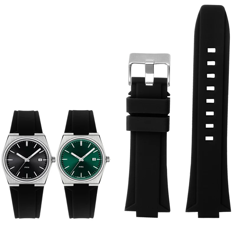 Ремешок силиконовый для часов TISSOT PRX Series T137.407/T137.410, водонепроницаемый браслет с выпуклым концом для суперплеера, 26x12 мм
Ремешок силиконовый для часов TISSOT PRX Series T137.407/T137.410, водонепроницаемый браслет с выпуклым концом для суперплеера, 26x12 мм