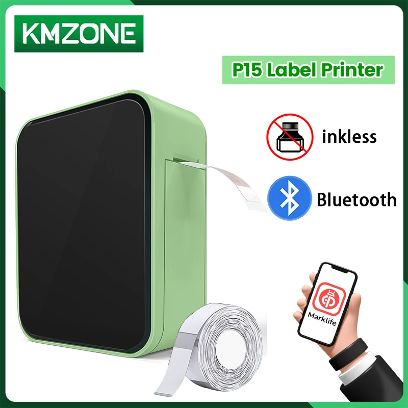 Bluetooth 12-15mm Thermal Printer Home Office Mini Inkless Wireless Portable Adhesive Label Maker White Cable Paper Rolls
Bluetooth 12-15mm Thermal Printer Home Office Mini Inkless Wireless Portable Adhesive Label Maker White Cable Paper Rolls