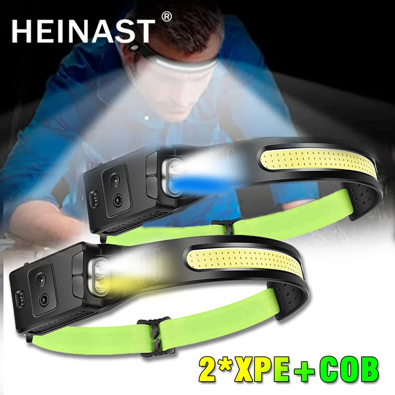 Fast Delivery COB LED Headlamp Sensor Headlight with Built-in Battery Flashlight USB C Charging Head Lamp 6 Lighting Modes Light
Fast Delivery COB LED Headlamp Sensor Headlight with Built-in Battery Flashlight USB C Charging Head Lamp 6 Lighting Modes Light