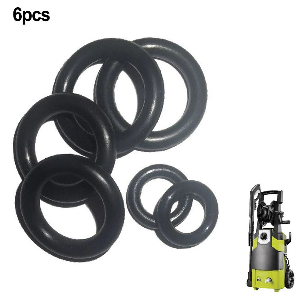 6PCS O-Rings Kit For Ryobi Pressure Washer RPW RPW140-G Durable Plasitic Quick Detach Seals For Pressure Washer Hose
6PCS O-Rings Kit For Ryobi Pressure Washer RPW RPW140-G Durable Plasitic Quick Detach Seals For Pressure Washer Hose