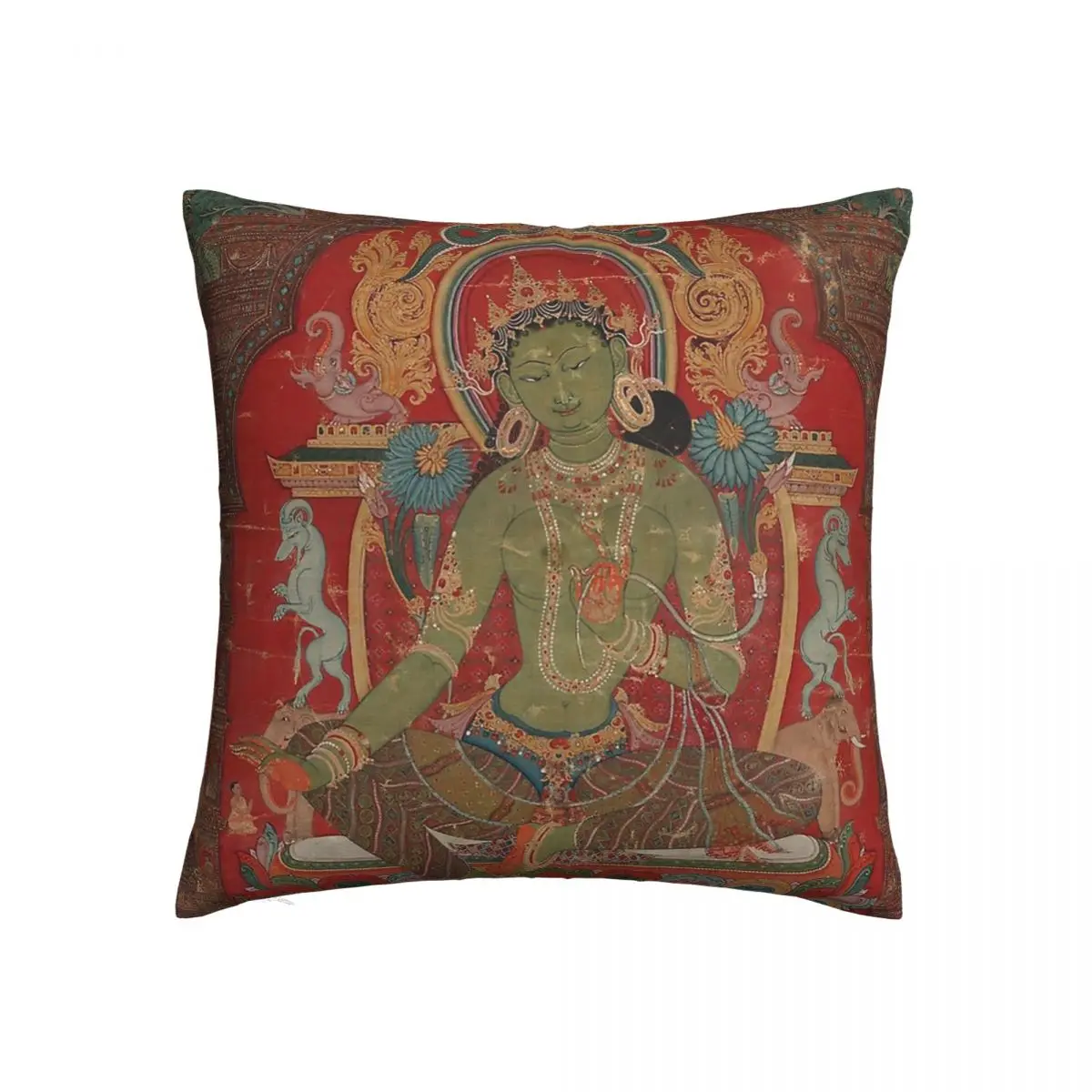 

Buddha Pillowcase Soft Cushion Cover Gift Art Meditation Yoga Zen Buddhism Spiritual Indian Buddhist Pillow Case Cover Home