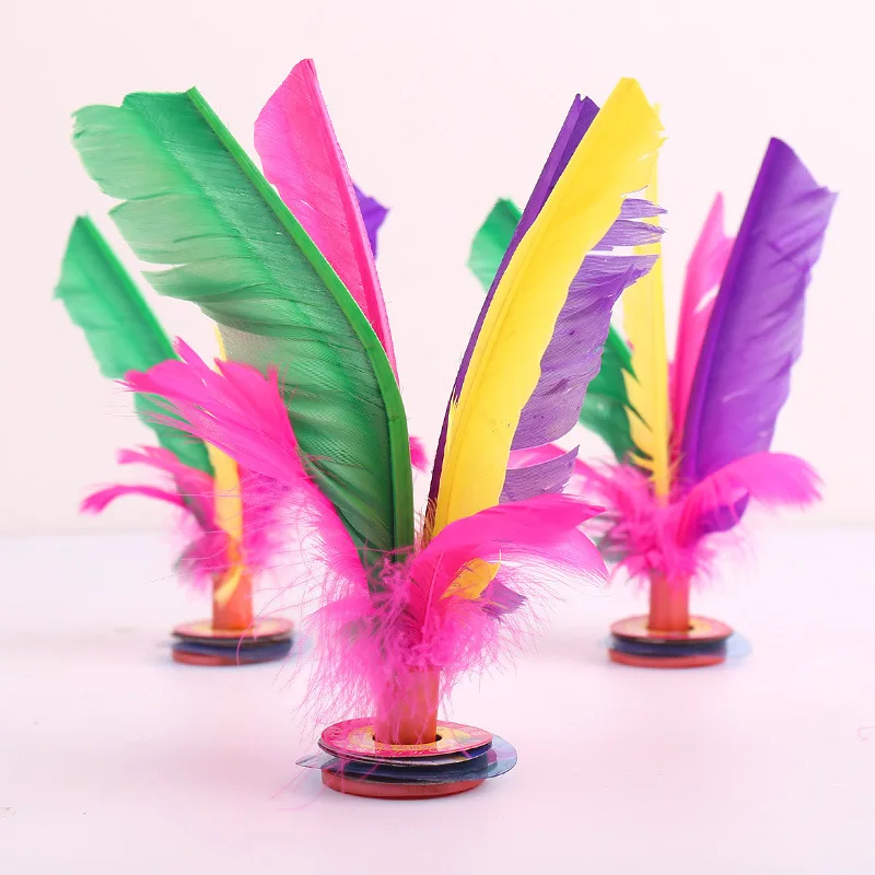 Outdoor Games Sports Colored Feather Shuttlecock Child Beef Tendon Base Shuttlecock Training Fitness Special Feather Shuttlecock
Outdoor Games Sports Colored Feather Shuttlecock Child Beef Tendon Base Shuttlecock Training Fitness Special Feather Shuttlecock