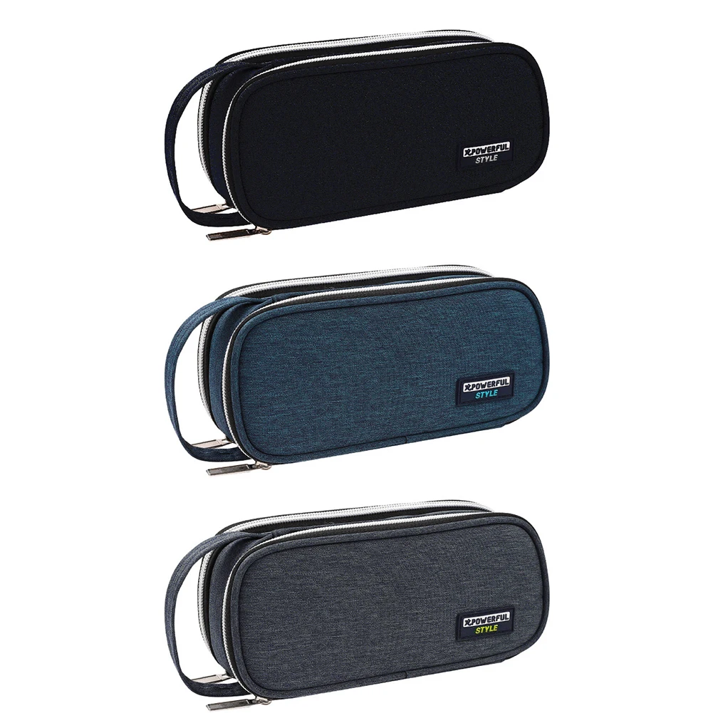 Pencil Bag School Box Pencils Pouch Stationery Case with Double Zippers for Junior High School Students
Pencil Bag School Box Pencils Pouch Stationery Case with Double Zippers for Junior High School Students