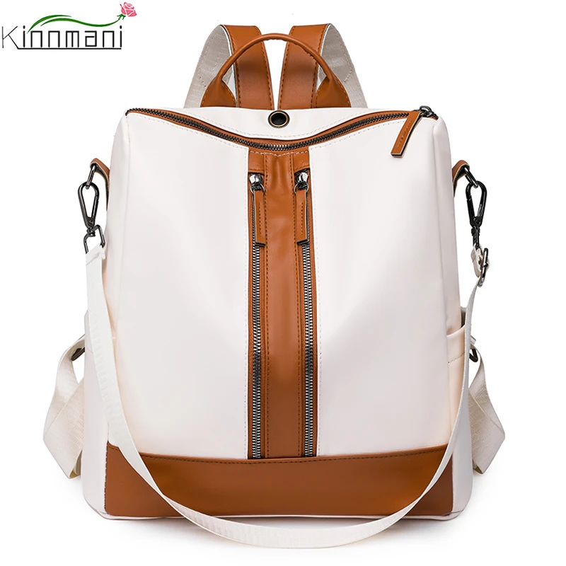 Fashion White Backpacks Simple Solid Color Student Schoolbag High Leather Soft Leather Large Capacity Backpack Travel Backpacks
Fashion White Backpacks Simple Solid Color Student Schoolbag High Leather Soft Leather Large Capacity Backpack Travel Backpacks