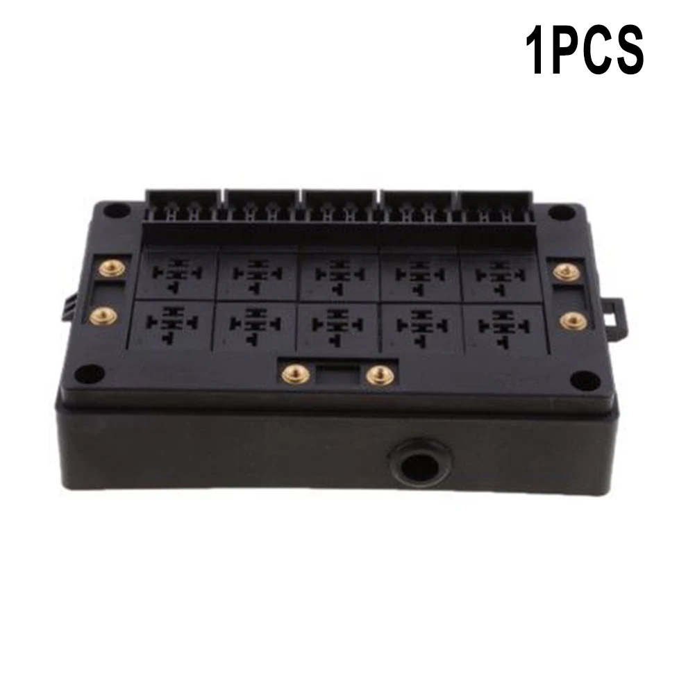 18 Way Automotive Fuse Relay Box Holder Block Circuit Protector Terminals Automotive Relay Socket Harness Connector Plug
18 Way Automotive Fuse Relay Box Holder Block Circuit Protector Terminals Automotive Relay Socket Harness Connector Plug