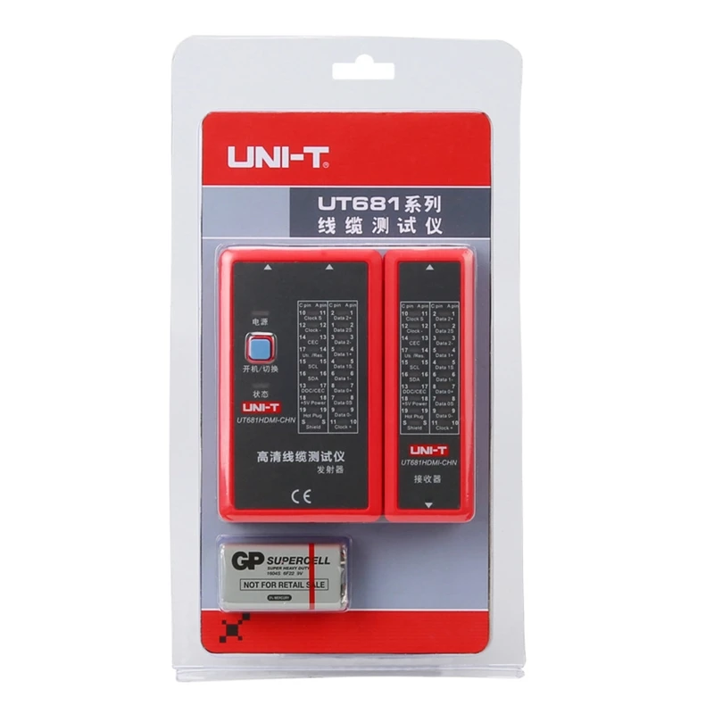 Y9RE 2 In 1 Cable Tester & Network Cable Tester with Auto-off Function Short Circuit Tester Quick/Slow Tester Durable
Y9RE 2 In 1 Cable Tester & Network Cable Tester with Auto-off Function Short Circuit Tester Quick/Slow Tester Durable